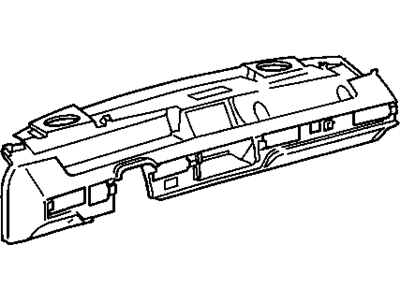 GM 1625385 Bumper, Instrument Panel Compartment Door