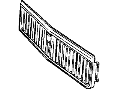 GM 10010523 Radiator Grille And Front End Emblem