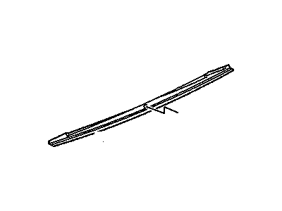 GM 25638914 Filler, Rear Bumper