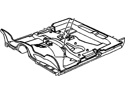 GM 15693853 MAT, Toe/Floor Panel