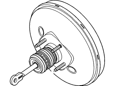 GM 25862275 Power Brake Booster ASSEMBLY