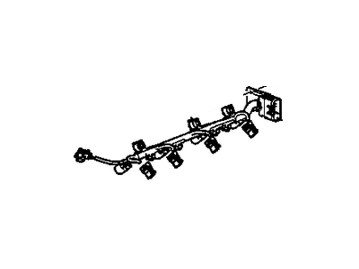 GM 12638244 Harness Assembly, Fuel Injector Wiring