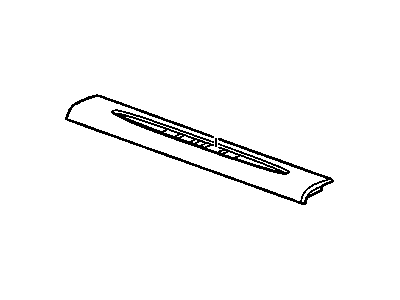 GM 15235824 Plate Assembly, Front Side Door Sill Trim *Gray M