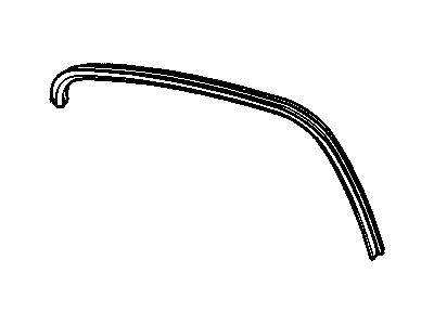 2005 Pontiac Grand Prix Door Seal - 10350749