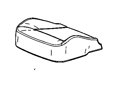 GM 15289211 Pad, Passenger Seat Cushion