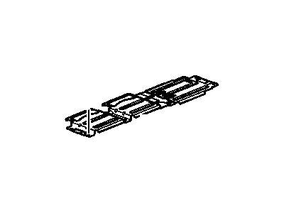 GM 25792776 Shield Assembly, Exhaust Heat (At Rear Floor Panel)