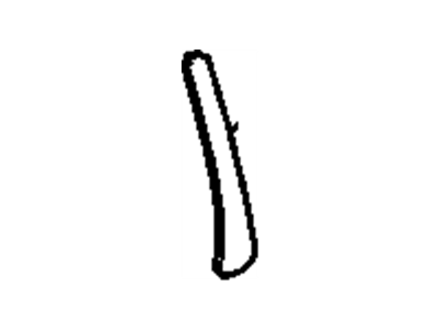 GM 19351647 Applique Asm,Rear Side Door Window Frame Rear Lower