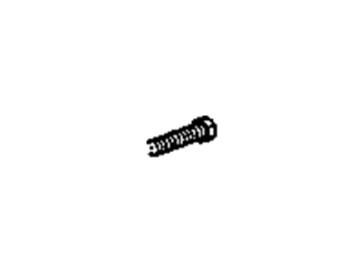 GM 11546643 Bolt/Screw, Poa Service Part Only