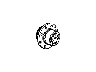 GM 10368176 Hub, Rear Wheel