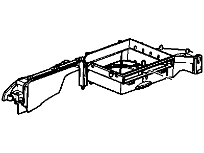 GM 19130310 Case,Blower Upper