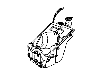 2004 Hummer H2 Washer Reservoir - 12335775