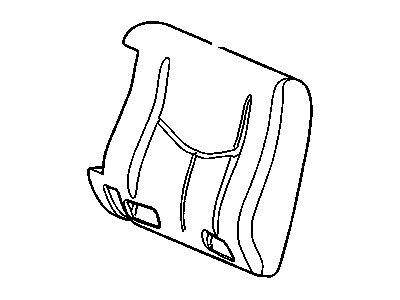 GM 88941587 PAD, Seat Back Cushion