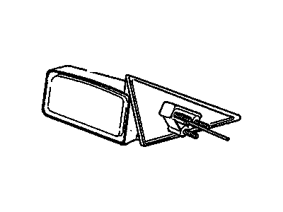 Oldsmobile Calais Side View Mirrors - 20580964