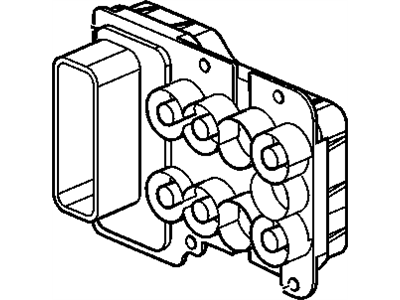 2008 GMC Canyon ABS Control Module - 19121731