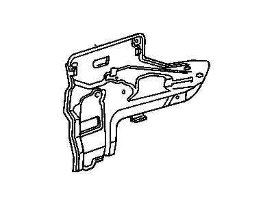 GM 16630124 Module Assembly, Front Side Door Locking System R/H
