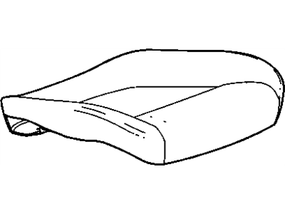 GM 95970782 Cover Assembly, Front Seat Cushion *Jet Black