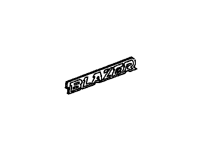 1992 Chevrolet S10 Emblem - 15629985