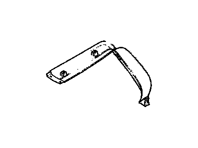 GM 13129740 Molding,Lift Gate Window Side Garnish