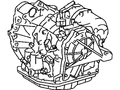 2009 Pontiac Vibe Transmission Assembly - 19125370