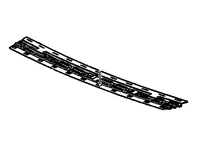 GM 19120216 Spacer,Rear Bumper Fascia