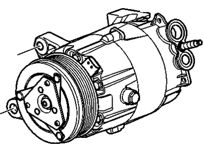 GM 19352549 Compressor Kit,A/C