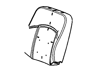 2005 Buick Allure Seat Cushion Pad - 88995698