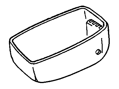 GM 12453152 ARMREST, Front Seat Arm Rest