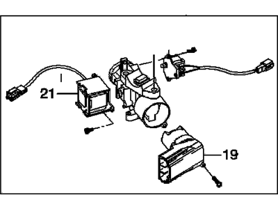 GM 96812693 Housing,Steering Shaft Lock