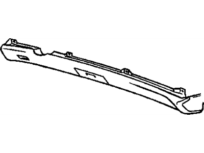 GM 25610528 Pad Assembly, Instrument Panel Lower Trim *Saphire V/Dark