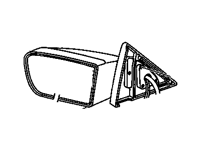 GM 25675269 MIRROR, Inside/Outside Rear View