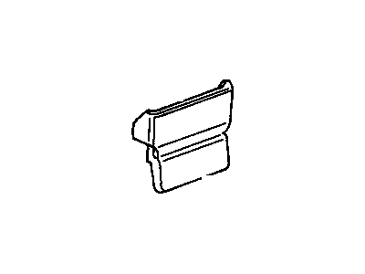 GM 15591463 Compartment, Body Side Rear Stowage *Tbconv