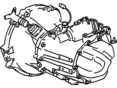 2006 Pontiac Vibe Transmission Assembly - 88972538