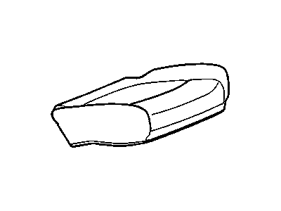 Saturn Outlook Seat Cushion Pad - 15899654