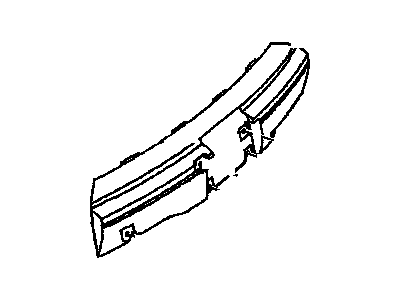 GM 22600636 Absorber, Rear Bumper Fascia Energy