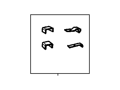 92252188 - Genuine GM Bracket Assembly, Driver Seat