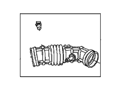 GM 96808176 Duct Asm,Air Cleaner Outlet