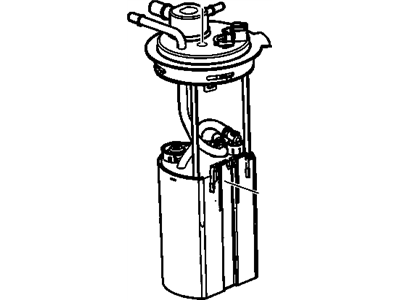 2004 Chevrolet Suburban Fuel Pump - 19352890