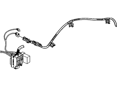 GM 15313217 Harness Assembly, Four Wheel Drive Indicator Lamp Wiring Har*Marked Print