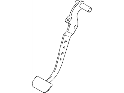 GM 91172995 Pedal,Brake