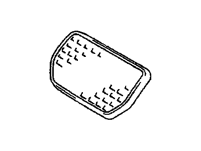 GM 91171383 Pad,Brake Pedal