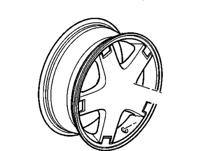Pontiac Torrent Spare Wheel - 9595779