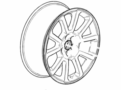 GM 84664375 Wheel Rim, Frt & Rr