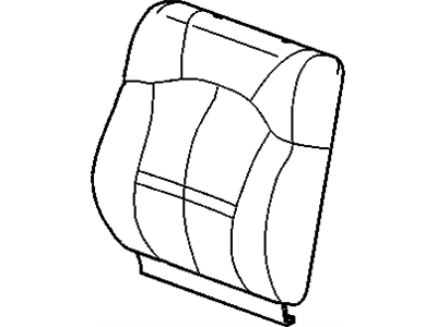GM 88938311 Cover,Rear Seat Back Cushion *Pewter