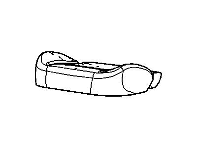 GM 89041619 Pad,Passenger Seat Cushion