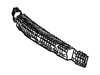 GM 16514415 Absorber, Front Bumper Fascia Energy