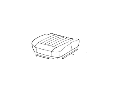 1994 GMC Yukon Seat Cushion Pad - 12546983