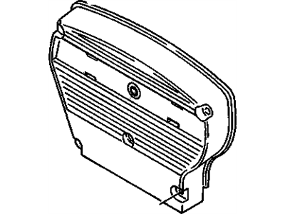 1992 Chevrolet Storm Timing Cover - 94338782