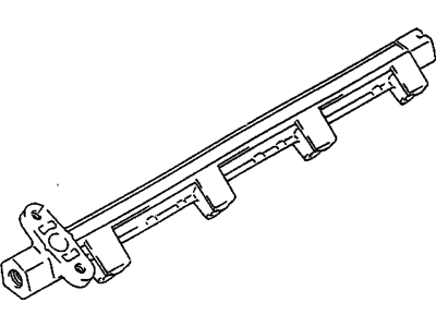 1994 Chevrolet Tracker Fuel Rail - 91174243