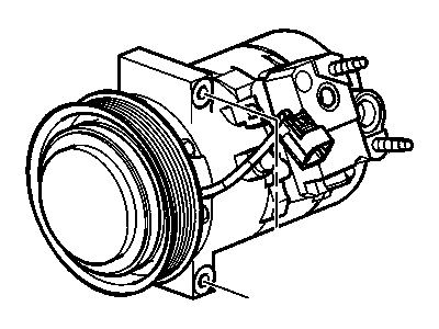 GM 21992587 Air Conditioner Compressor