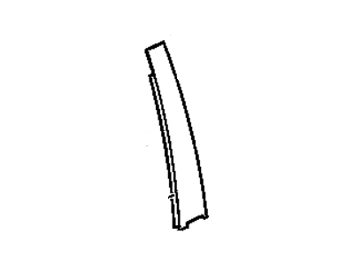 GM 15839123 Applique Assembly, Front Side Door Window Frame Rear